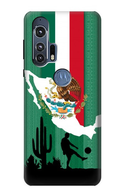 W2994 Mexico Football Soccer Hard Case and Leather Flip Case For Motorola Edge+