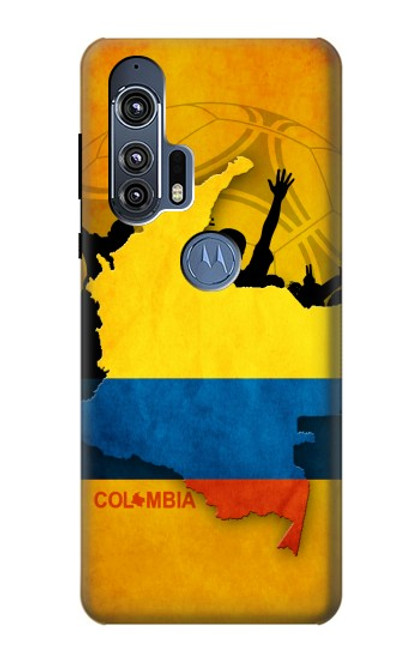 W2996 Colombia Football Soccer Hard Case and Leather Flip Case For Motorola Edge+