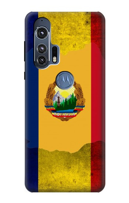 W3021 Romania Flag Hard Case and Leather Flip Case For Motorola Edge+