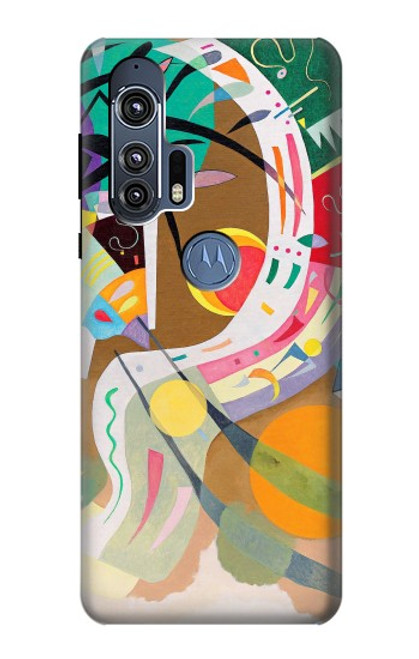 W3346 Vasily Kandinsky Guggenheim Hard Case and Leather Flip Case For Motorola Edge+