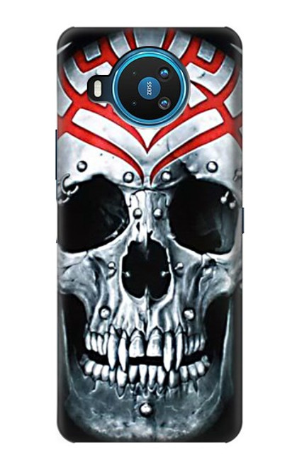 W0223 Vampire Skull Tattoo Hard Case and Leather Flip Case For Nokia 8.3 5G