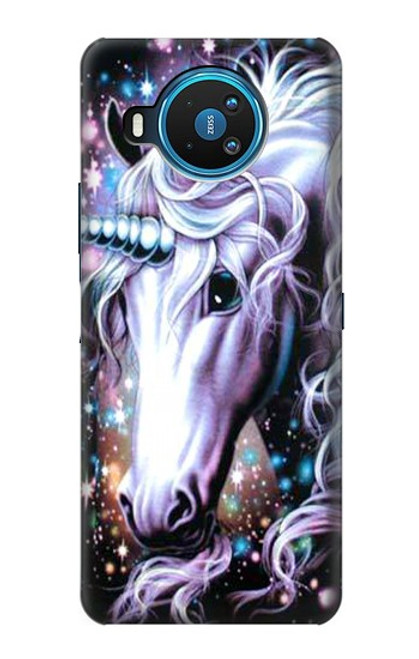 W0749 Unicorn Horse Hard Case and Leather Flip Case For Nokia 8.3 5G