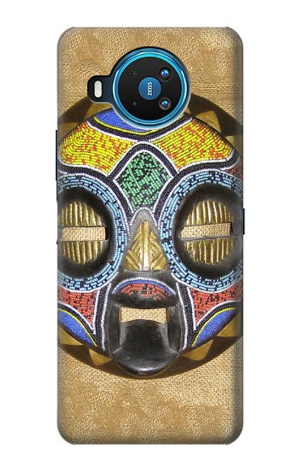 W0965 African Baluba Mask Hard Case and Leather Flip Case For Nokia 8.3 5G