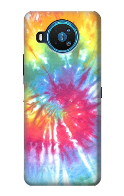 W1697 Tie Dye Colorful Graphic Printed Hard Case and Leather Flip Case For Nokia 8.3 5G