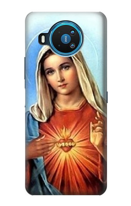 W2420 The Virgin Mary Santa Maria Hard Case and Leather Flip Case For Nokia 8.3 5G