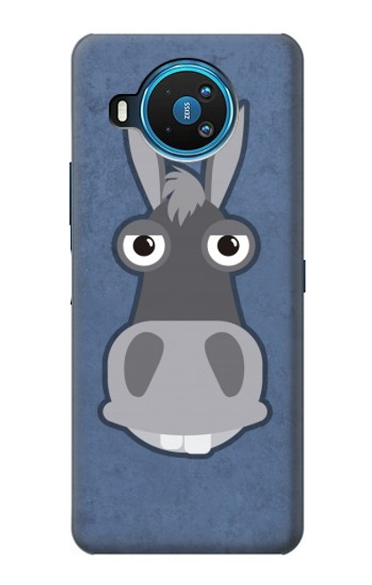 W3271 Donkey Cartoon Hard Case and Leather Flip Case For Nokia 8.3 5G