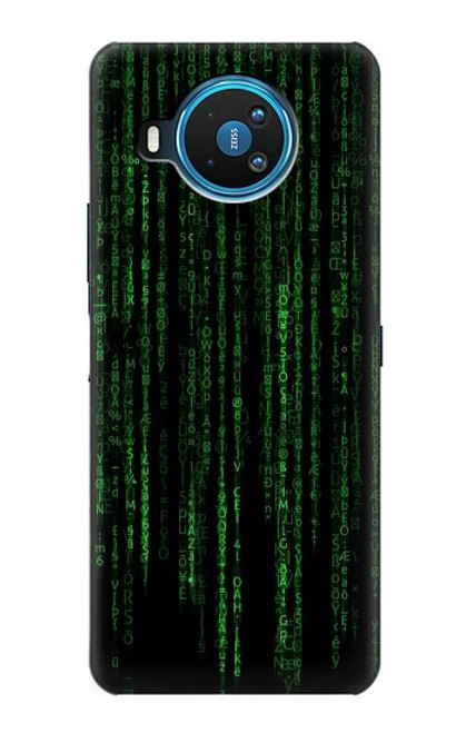 W3668 Binary Code Hard Case and Leather Flip Case For Nokia 8.3 5G