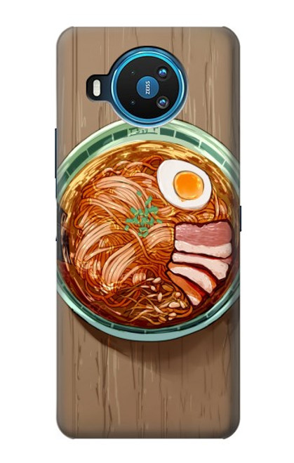 W3756 Ramen Noodles Hard Case and Leather Flip Case For Nokia 8.3 5G