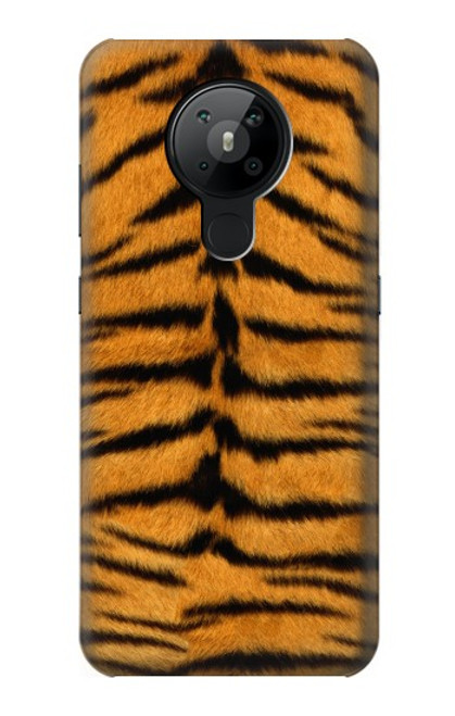 W0576 Tiger Skin Hard Case and Leather Flip Case For Nokia 5.3