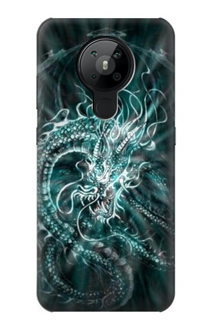 W1006 Digital Chinese Dragon Hard Case and Leather Flip Case For Nokia 5.3