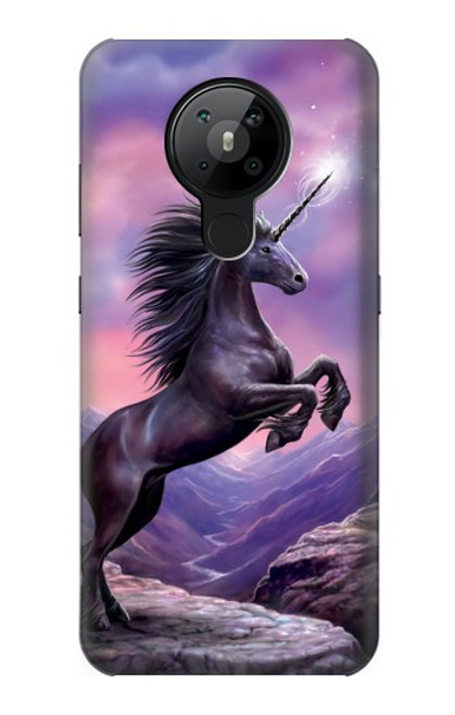 W1461 Unicorn Fantasy Horse Hard Case and Leather Flip Case For Nokia 5.3