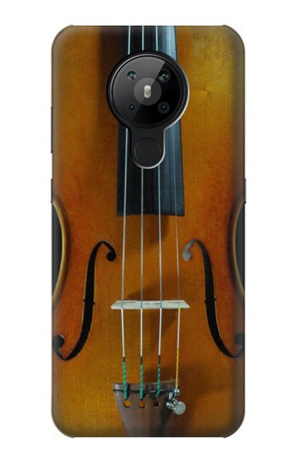 W3234 Violin Hard Case and Leather Flip Case For Nokia 5.3