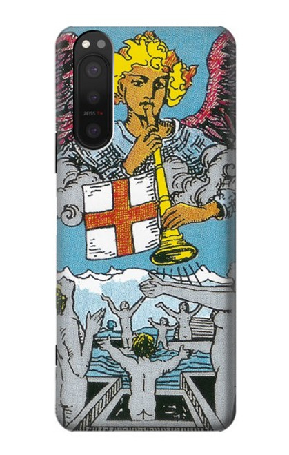 W3743 Tarot Card The Judgement Hard Case and Leather Flip Case For Sony Xperia 5 II