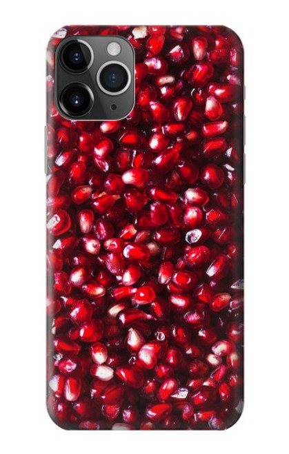 W3757 Pomegranate Hard Case and Leather Flip Case For iPhone 11 Pro