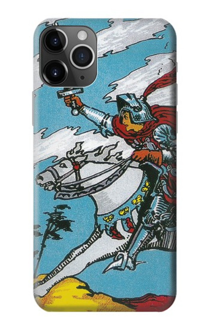 W3731 Tarot Card Knight of Swords Hard Case and Leather Flip Case For iPhone 11 Pro Max