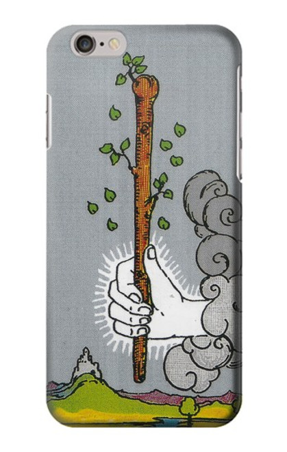 W3723 Tarot Card Age of Wands Hard Case and Leather Flip Case For iPhone 6 6S