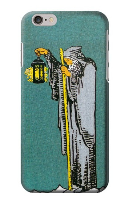 W3741 Tarot Card The Hermit Hard Case and Leather Flip Case For iPhone 6 6S