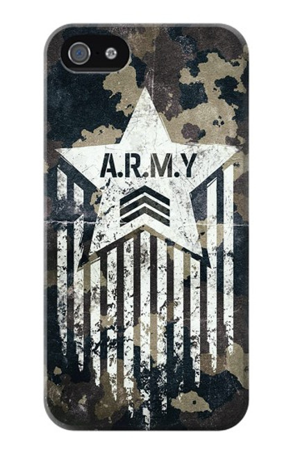 W3666 Army Camo Camouflage Hard Case and Leather Flip Case For iPhone 4 4S