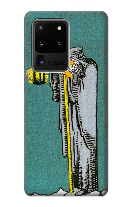 W3741 Tarot Card The Hermit Hard Case and Leather Flip Case For Samsung Galaxy S20 Ultra