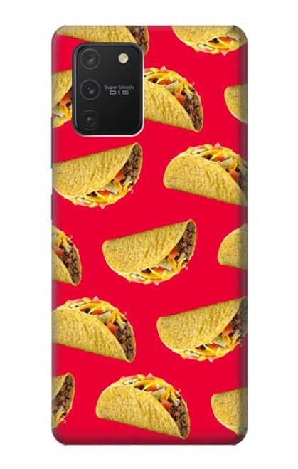 W3755 Mexican Taco Tacos Hard Case and Leather Flip Case For Samsung Galaxy S10 Lite