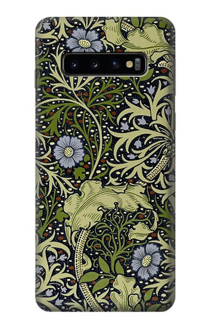 W3792 William Morris Hard Case and Leather Flip Case For Samsung Galaxy S10