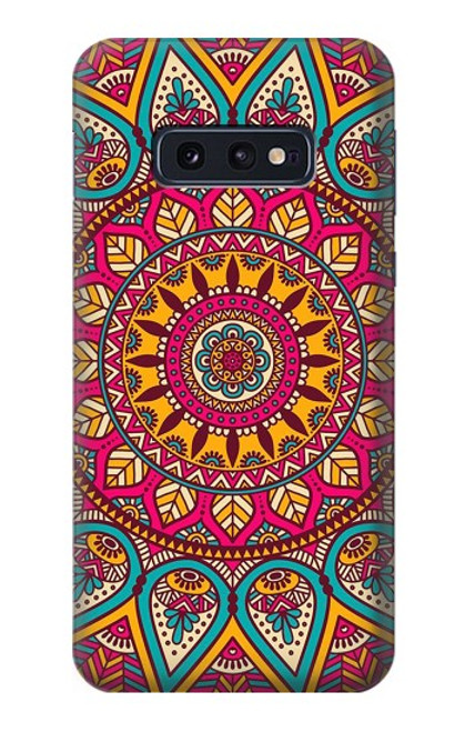 W3694 Hippie Art Pattern Hard Case and Leather Flip Case For Samsung Galaxy S10e