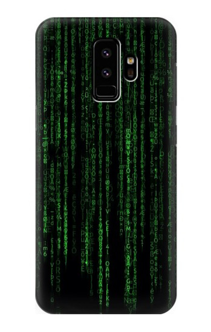 W3668 Binary Code Hard Case and Leather Flip Case For Samsung Galaxy S9