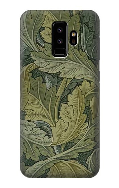 W3790 William Morris Acanthus Leaves Hard Case and Leather Flip Case For Samsung Galaxy S9