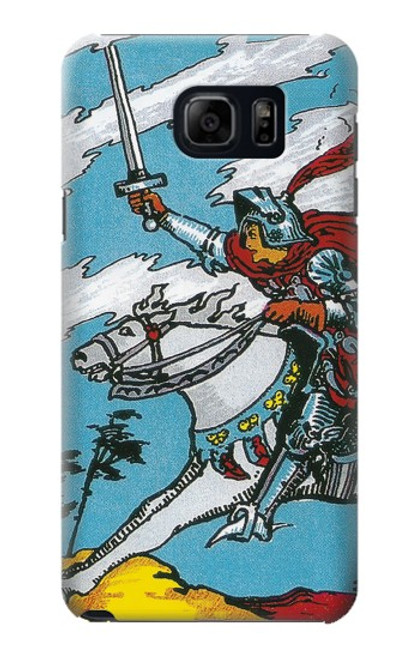W3731 Tarot Card Knight of Swords Hard Case and Leather Flip Case For Samsung Galaxy S6 Edge Plus