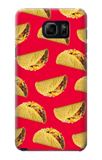 W3755 Mexican Taco Tacos Hard Case and Leather Flip Case For Samsung Galaxy S6 Edge Plus