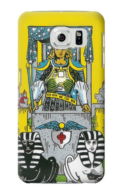 W3739 Tarot Card The Chariot Hard Case and Leather Flip Case For Samsung Galaxy S6 Edge