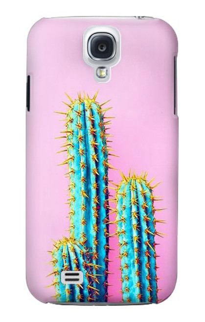 W3673 Cactus Hard Case and Leather Flip Case For Samsung Galaxy S4