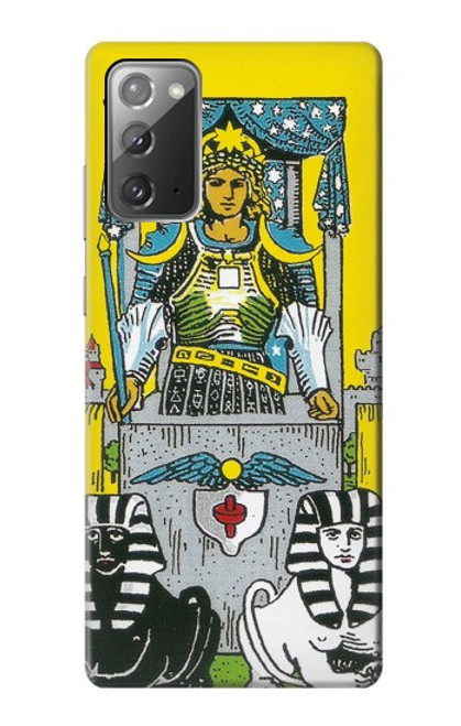 W3739 Tarot Card The Chariot Hard Case and Leather Flip Case For Samsung Galaxy Note 20