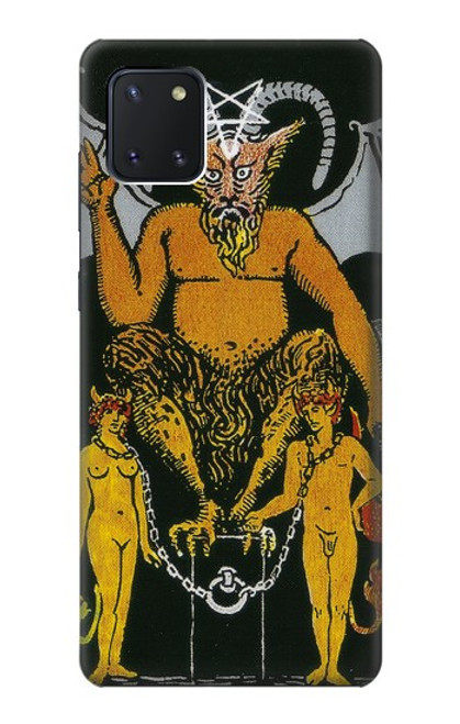 W3740 Tarot Card The Devil Hard Case and Leather Flip Case For Samsung Galaxy Note10 Lite