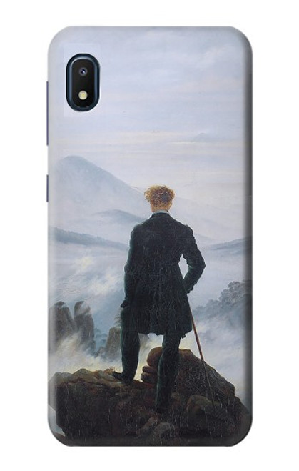 W3789 Wanderer above the Sea of Fog Hard Case and Leather Flip Case For Samsung Galaxy A10e