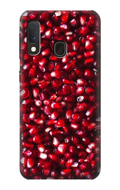 W3757 Pomegranate Hard Case and Leather Flip Case For Samsung Galaxy A20e