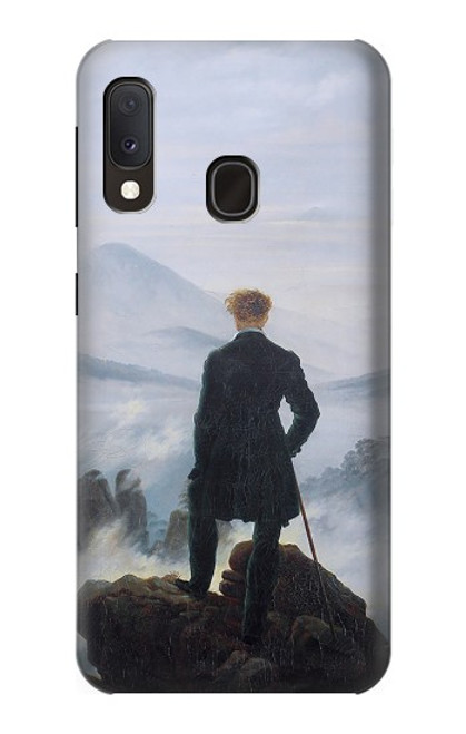 W3789 Wanderer above the Sea of Fog Hard Case and Leather Flip Case For Samsung Galaxy A20e