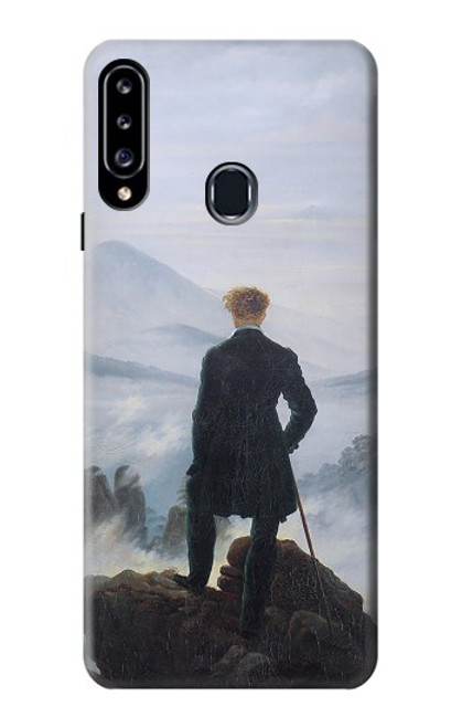 W3789 Wanderer above the Sea of Fog Hard Case and Leather Flip Case For Samsung Galaxy A20s