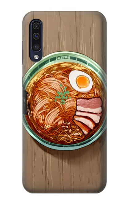 W3756 Ramen Noodles Hard Case and Leather Flip Case For Samsung Galaxy A50