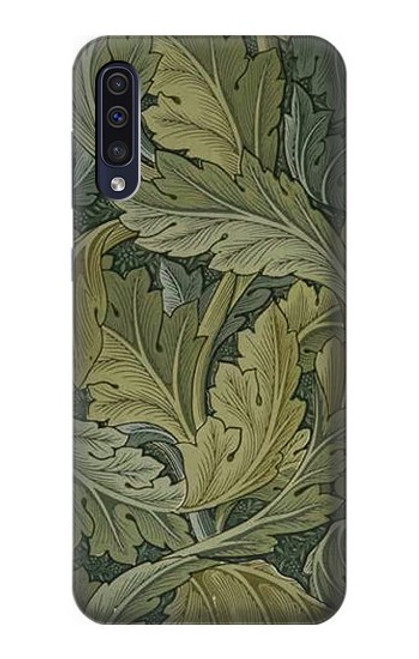 W3790 William Morris Acanthus Leaves Hard Case and Leather Flip Case For Samsung Galaxy A50