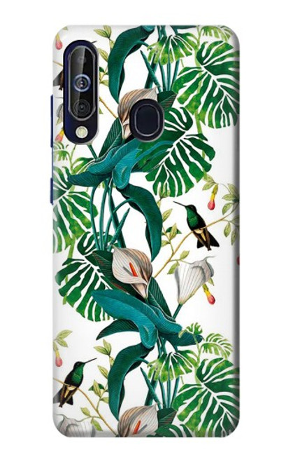 W3697 Leaf Life Birds Hard Case and Leather Flip Case For Samsung Galaxy A60