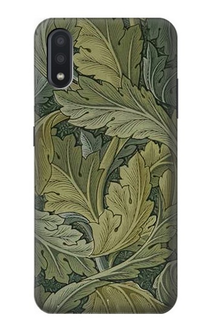 W3790 William Morris Acanthus Leaves Hard Case and Leather Flip Case For Samsung Galaxy A01