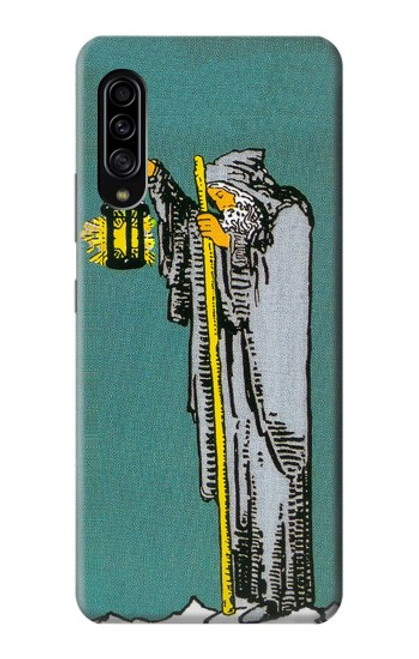 W3741 Tarot Card The Hermit Hard Case and Leather Flip Case For Samsung Galaxy A90 5G