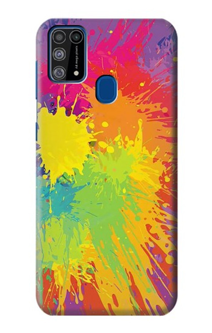 W3675 Color Splash Hard Case and Leather Flip Case For Samsung Galaxy M31