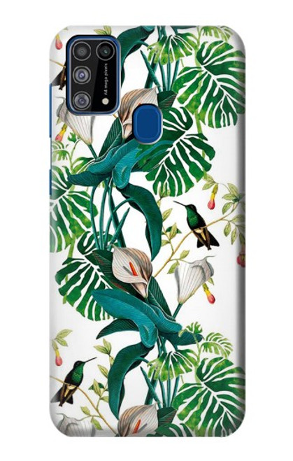 W3697 Leaf Life Birds Hard Case and Leather Flip Case For Samsung Galaxy M31