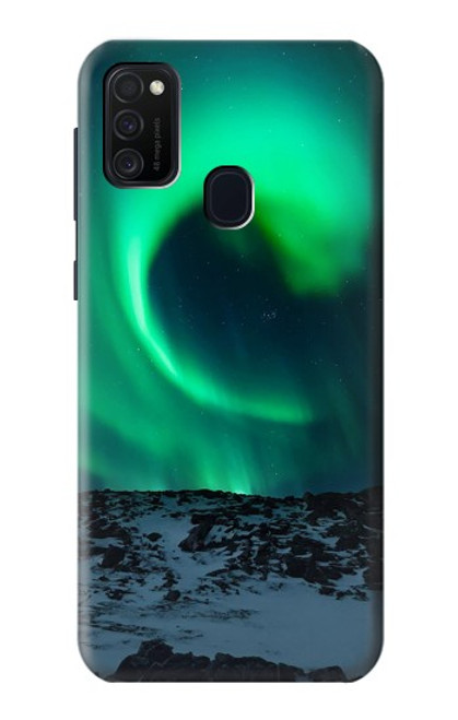 W3667 Aurora Northern Light Hard Case and Leather Flip Case For Samsung Galaxy M21