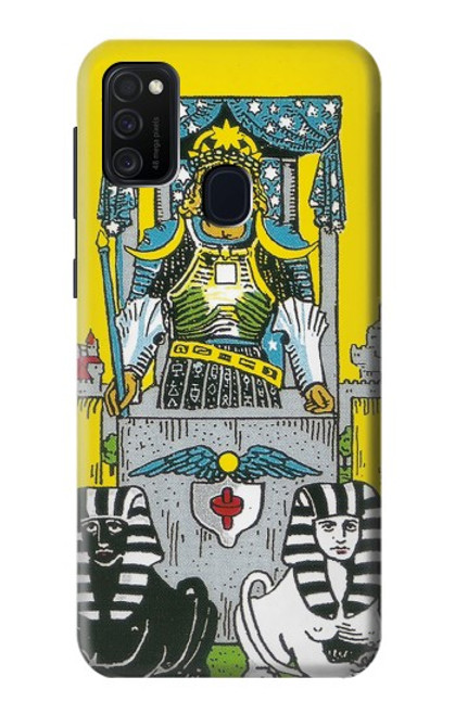 W3739 Tarot Card The Chariot Hard Case and Leather Flip Case For Samsung Galaxy M21