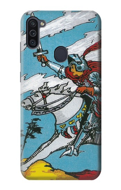 W3731 Tarot Card Knight of Swords Hard Case and Leather Flip Case For Samsung Galaxy M11