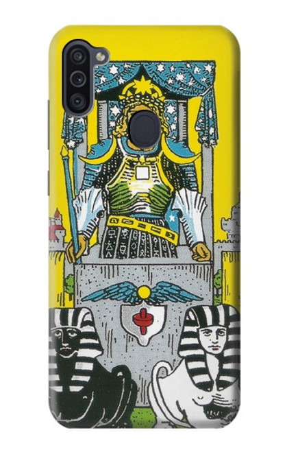 W3739 Tarot Card The Chariot Hard Case and Leather Flip Case For Samsung Galaxy M11