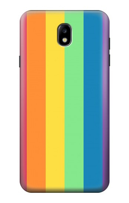 W3699 LGBT Pride Hard Case and Leather Flip Case For Samsung Galaxy J7 (2018), J7 Aero, J7 Top, J7 Aura, J7 Crown, J7 Refine, J7 Eon, J7 V 2nd Gen, J7 Star